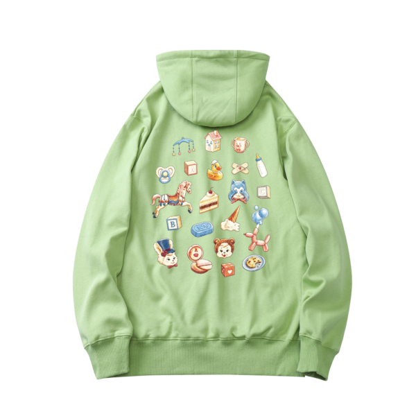 Melanie Martinez - Anniversary Collage Zip Hoodie back