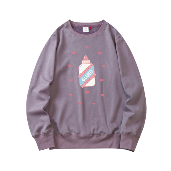 Melanie Martinez - Lilac Glue Sweatshirt Front