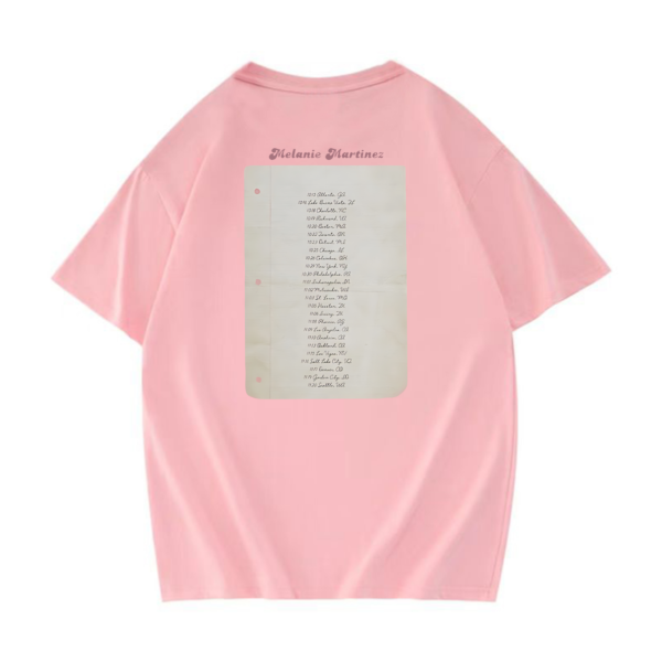 Melanie Martinez - Loose Leaf T-Shirt Back