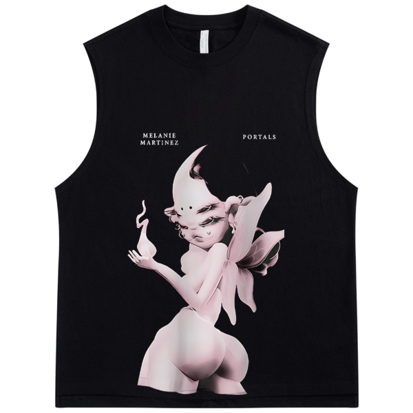 Melanie Martinez - Portals Black Tank Top Front