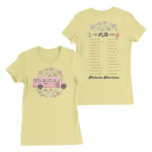 Melanie Martinez - School Tour Bus T-Shirt Front and Back