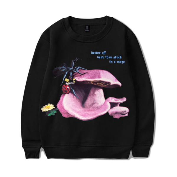 Melanie Martinez - Spider Web Lyric Sweatshirt Front